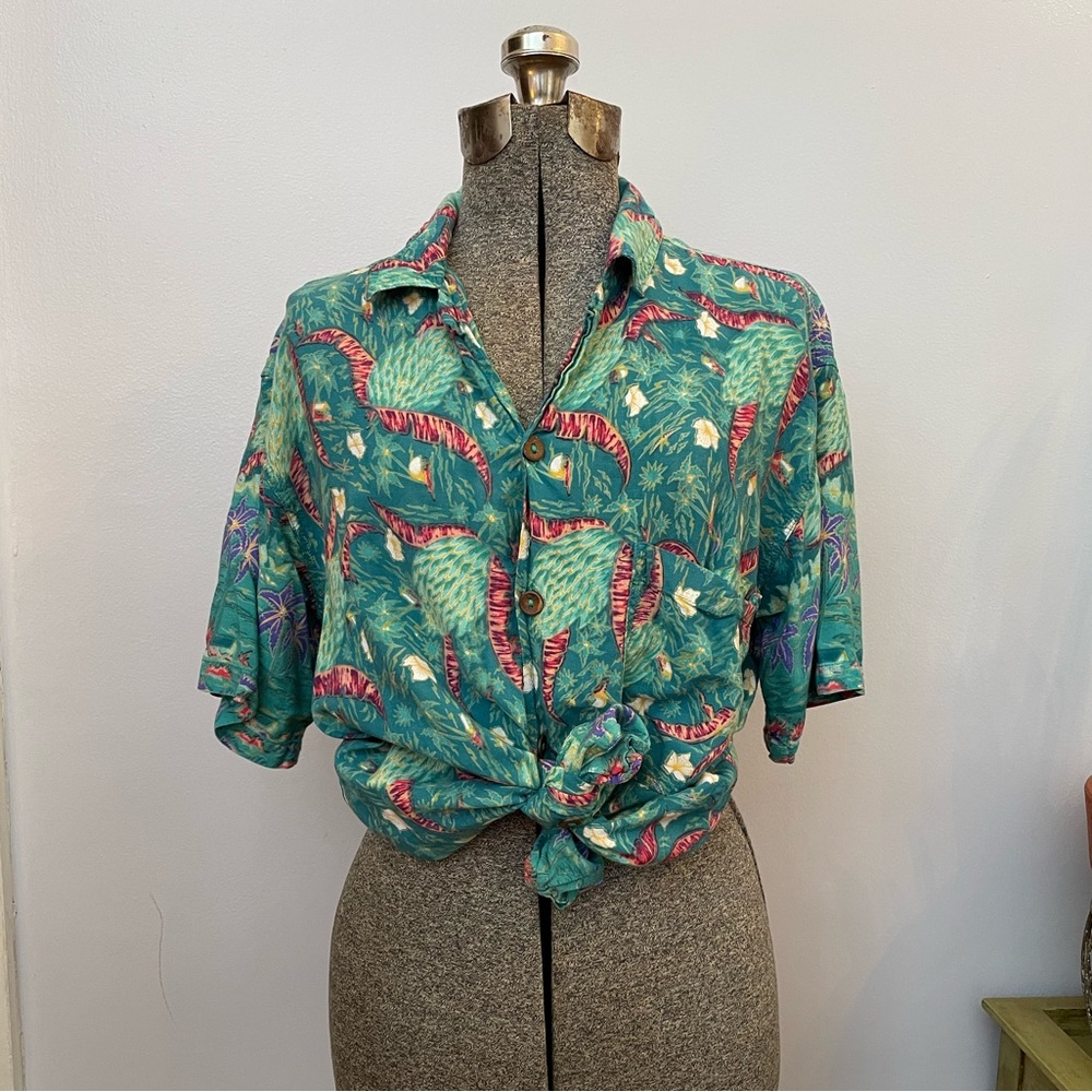 Rainbow Jo Hawaiian Shirt - Size Small
